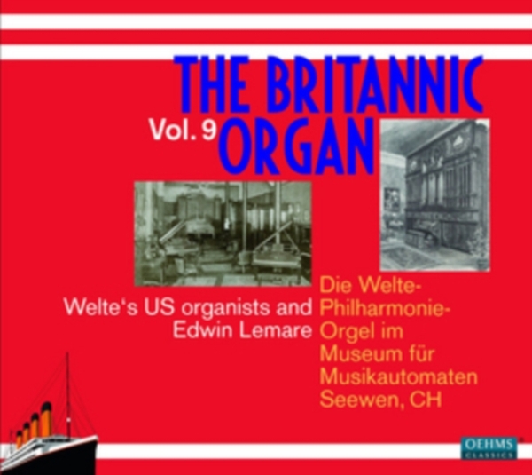 Various Composers - The Britannic Organ Vol 9 i gruppen CD / Klassiskt hos Bengans Skivbutik AB (1168329)