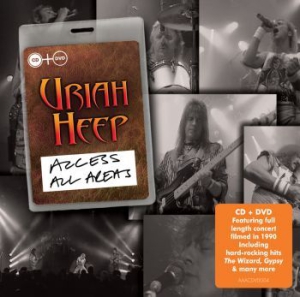 Uriah Heep - Access All Areas - Live (Cd+Dvd) i gruppen Minishops / Uriah Heep hos Bengans Skivbutik AB (1185416)
