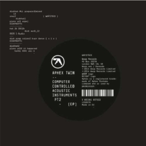 Aphex Twin - Computer Controlled Acoustic Instru i gruppen Minishops / Aphex Twin hos Bengans Skivbutik AB (1185512)