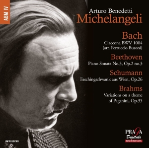 Michelangeli Arturo Benedetti - Volume 3:Chaconne i gruppen MUSIK / SACD / Klassiskt hos Bengans Skivbutik AB (1188545)