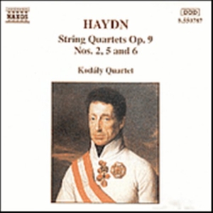 Haydn Joseph - String Quartets Op 9 Nr 4-6 i gruppen Externt_Lager / Naxoslager hos Bengans Skivbutik AB (1189876)