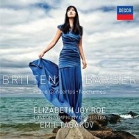 Joy Roe Elizabeth Piano - Britten & Barber - Pianokonserter i gruppen CD / Klassiskt hos Bengans Skivbutik AB (1224871)
