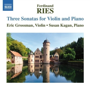 Ries - Three Sonatas For Violin i gruppen Externt_Lager / Naxoslager hos Bengans Skivbutik AB (1246299)