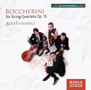 Boccherini Luigi - Six String Quartets Op. 15 i gruppen Externt_Lager / Naxoslager hos Bengans Skivbutik AB (1246317)