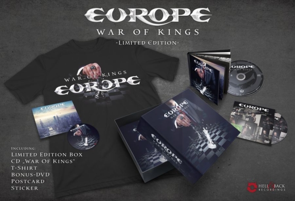 Europe - War Of Kings i gruppen CD / Hårdrock/ Heavy metal hos Bengans Skivbutik AB (1260866)