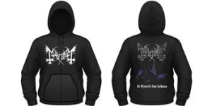 Mayhem - Zip Hood De Mysteriis Dom Sathanas i gruppen ÖVRIGT / Merchandise hos Bengans Skivbutik AB (1261141)