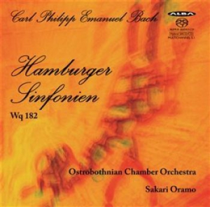 Bach C P E - Hamburger Sinfonien i gruppen MUSIK / SACD / Klassiskt hos Bengans Skivbutik AB (1271480)
