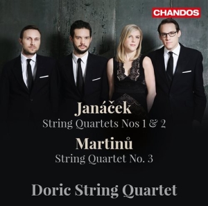 Janácek / Martinu - String Quartets i gruppen Externt_Lager / Naxoslager hos Bengans Skivbutik AB (1273095)