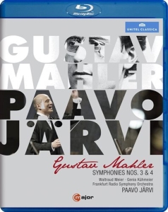 Mahler Gustav - Symphonies Nos. 3 & 4 (Bd) i gruppen MUSIK / Musik Blu-Ray / Klassiskt hos Bengans Skivbutik AB (1273135)