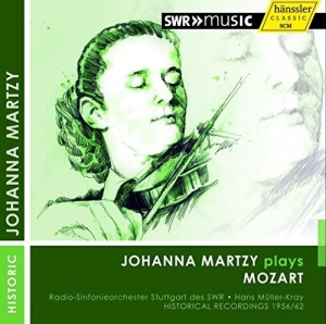 Mozart W. A. - Johanna Martzy Plays i gruppen Externt_Lager / Naxoslager hos Bengans Skivbutik AB (1273294)