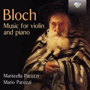 Bloch Ernest - Music For Violin And Piano i gruppen Externt_Lager / Naxoslager hos Bengans Skivbutik AB (1273361)