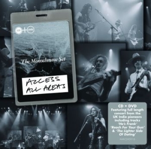 Monochrome Set - Access All Areas - Live (Cd+Dvd) i gruppen CD / Rock hos Bengans Skivbutik AB (1275667)