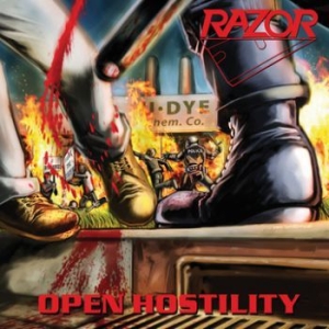 Razor - Open Hostility - Reissue i gruppen CD / Hårdrock/ Heavy metal hos Bengans Skivbutik AB (1276246)