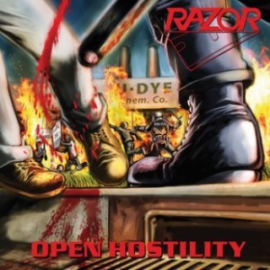 Razor - Open Hostility - Reissue i gruppen CD / Hårdrock hos Bengans Skivbutik AB (1276246)