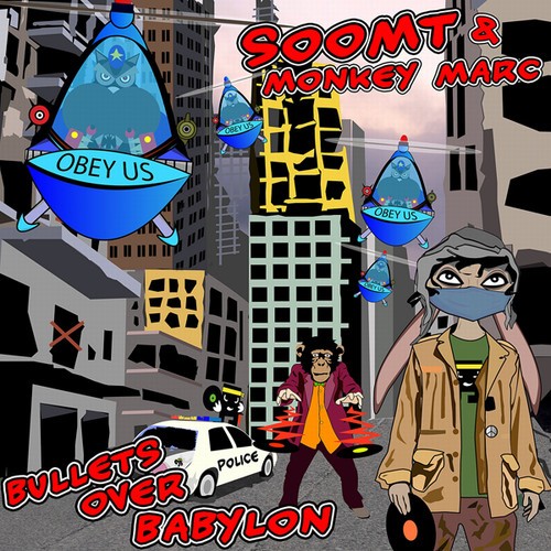 Soom T & Monkey Marc - Bullets Over Babylon i gruppen VINYL / Hip Hop hos Bengans Skivbutik AB (1278030)