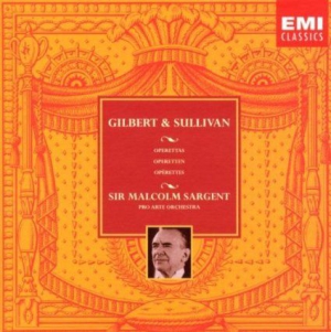 Sir Malcolm Sargent - Gilbert & Sullivan: Operettas i gruppen CD / Klassiskt hos Bengans Skivbutik AB (1289012)