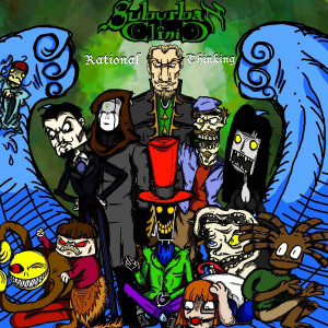 Suburban Clinic - Rational thinking i gruppen CD / CD Hårdrock hos Bengans Skivbutik AB (1297159)