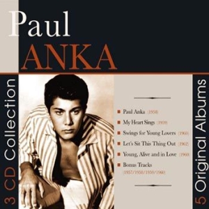 Paul Anka - 5 Original Albums i gruppen CD / Pop-Rock hos Bengans Skivbutik AB (1297289)