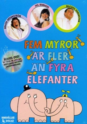 5 myror är fler än 4 elefanter - Box in the group OTHER / Movies on DVD at Bengans Skivbutik AB (1300590)