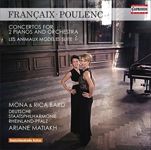 Francaix / Poulenc - Concertos i gruppen Externt_Lager / Naxoslager hos Bengans Skivbutik AB (1309917)