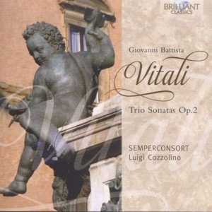 Vitali - Trio Sonatas i gruppen Externt_Lager / Naxoslager hos Bengans Skivbutik AB (1312431)