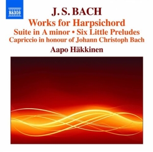 Bach - Works For Harpsichord i gruppen Externt_Lager / Naxoslager hos Bengans Skivbutik AB (1313557)