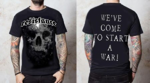 The Resistance - T-shirt Start a war i gruppen KAMPANJER / BlackFriday2020 hos Bengans Skivbutik AB (1327952)