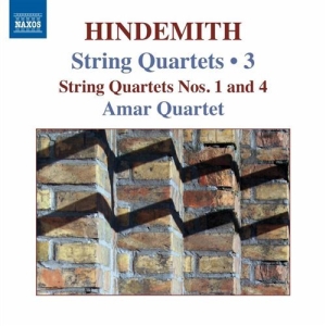 Hindemith - String Quartets 3 i gruppen Externt_Lager / Naxoslager hos Bengans Skivbutik AB (1336312)