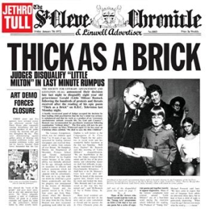 Jethro Tull - Thick As A Brick i gruppen CD / Pop-Rock hos Bengans Skivbutik AB (1397358)