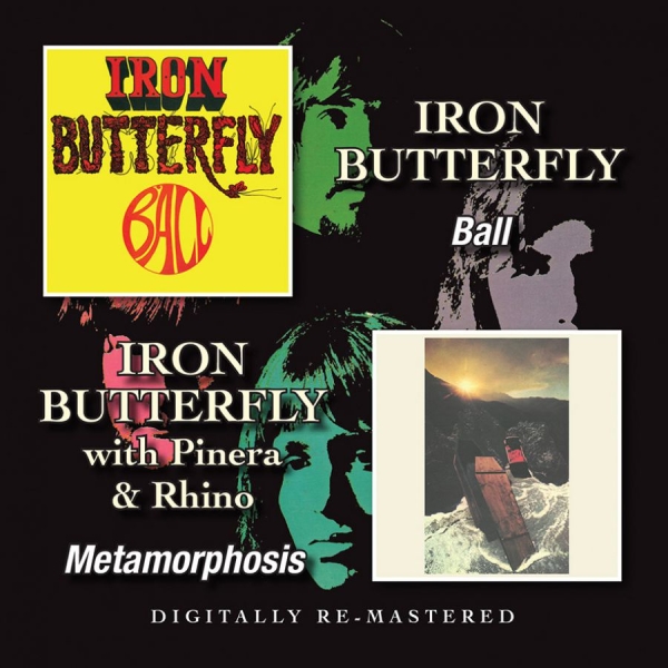 Iron Butterfly - Ball/Metamorphosis i gruppen CD / Toppsäljare hos Bengans Skivbutik AB (1398160)