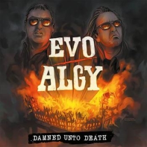 Evo/Algy - Damned Unto Death (White Red Splatt i gruppen VINYL / Hårdrock hos Bengans Skivbutik AB (1483579)