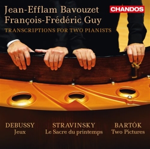 Bartók / Debussy / Stravinsky - Transcriptions For Two Pianists i gruppen Externt_Lager / Naxoslager hos Bengans Skivbutik AB (1485095)