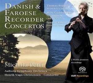 Various Composers - Danish & Faroese Recorder Ctos. i gruppen MUSIK / SACD / Klassiskt hos Bengans Skivbutik AB (1485108)