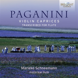 Paganini Niccolo - Violin Caprices Transcribed For Flu i gruppen Externt_Lager / Naxoslager hos Bengans Skivbutik AB (1485619)