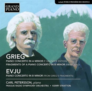 Grieg/Evju - Piano Concerto i gruppen Externt_Lager / Naxoslager hos Bengans Skivbutik AB (1485651)