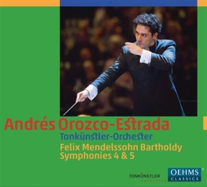 Mendelssohn Felix - Symphonies 4 & 5 i gruppen Externt_Lager / Naxoslager hos Bengans Skivbutik AB (1485653)