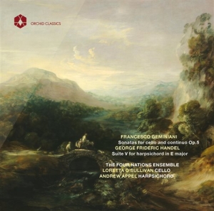 Geminiani/Handel - Cello Sonatas i gruppen Externt_Lager / Naxoslager hos Bengans Skivbutik AB (1485656)