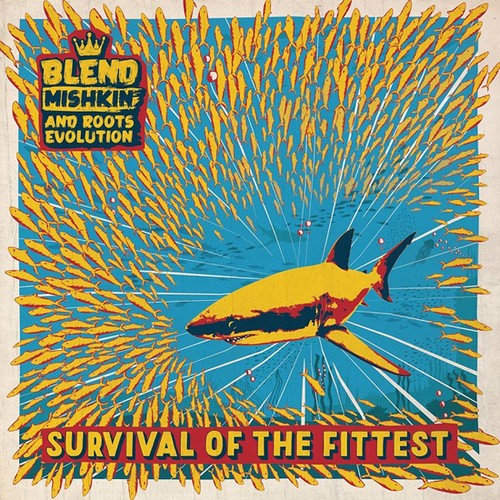 Blend Mishkin & Roots Evolution - Survival Of The Fittest i gruppen VINYL / Reggae hos Bengans Skivbutik AB (1486030)