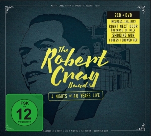 Robert Cray - 4 Nights Of 40 Years Live i gruppen CD / Blues,Jazz,Pop-Rock hos Bengans Skivbutik AB (1490048)
