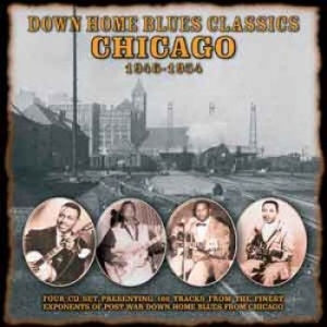 Blandade Artister - Chicago Blues (4 Cd) 100 Classic Or i gruppen CD / Jazz/Blues hos Bengans Skivbutik AB (1511090)