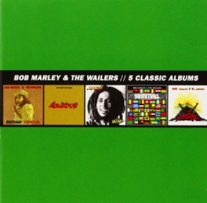Bob Marley - Classic Album Selection (5Cd) i gruppen CD / CD Reggae hos Bengans Skivbutik AB (1515503)