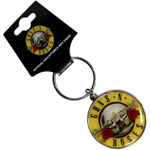 Guns N' Roses - Standard Keychain: Bullet i gruppen MERCHANDISE / Nyckelring / Hårdrock hos Bengans Skivbutik AB (1533595)