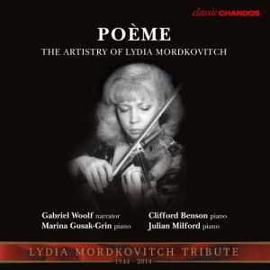 Various - The Artistry Of Lydia Mordkovitch i gruppen Externt_Lager / Naxoslager hos Bengans Skivbutik AB (1541478)