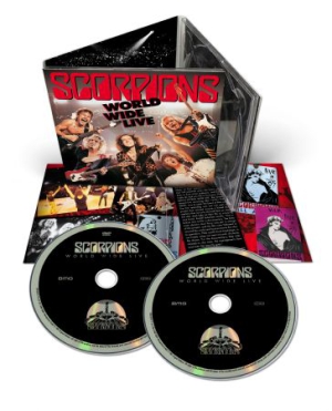 Scorpions - World Wide Live (Cd/Dvd) i gruppen CD / Pop-Rock hos Bengans Skivbutik AB (1541593)