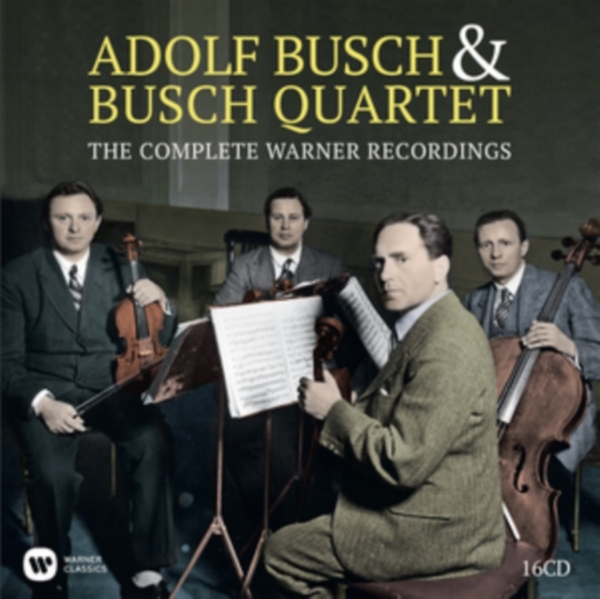 Adolf Busch - Adolf Busch & The Busch Quarte i gruppen CD / Toppsäljare hos Bengans Skivbutik AB (1545880)