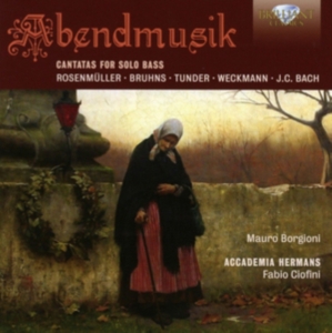 Bruhns / Bach J C / Weckmann - Abendmusik - Cantatas For Solo Bass i gruppen Externt_Lager / Naxoslager hos Bengans Skivbutik AB (1550928)