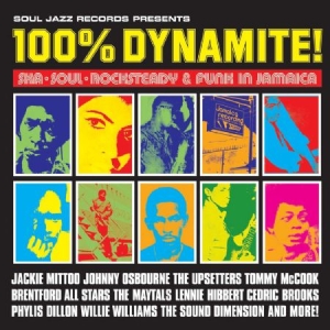 Soul Jazz Records Presents - 100% Dynamite! in the group VINYL / RNB, Disco & Soul at Bengans Skivbutik AB (1551625)