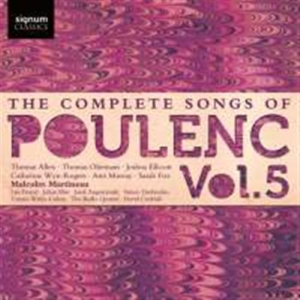 Poulenc Francis - The Complete Songs, Vol. 5 i gruppen Externt_Lager / Naxoslager hos Bengans Skivbutik AB (1552121)