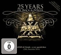 Axxis - 25 Years Of Rock And Power (Cd + Dv i gruppen CD / Hårdrock hos Bengans Skivbutik AB (1552155)