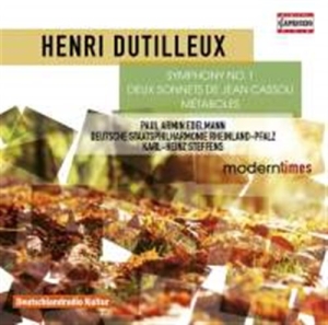 Dutilleux Henri - Symphony No. 1 i gruppen Externt_Lager / Naxoslager hos Bengans Skivbutik AB (1554161)